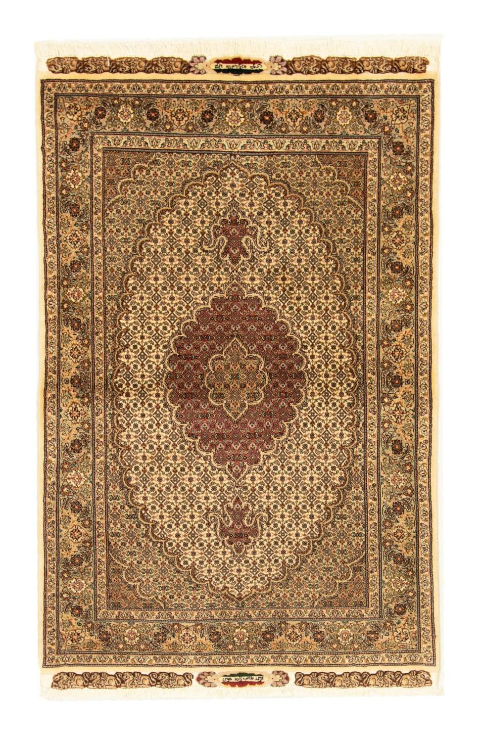 Alfombra Persa - Tabriz - Real - 157 x 100 cm - beige