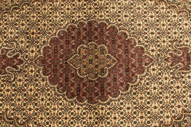 Alfombra Persa - Tabriz - Real - 157 x 100 cm - beige