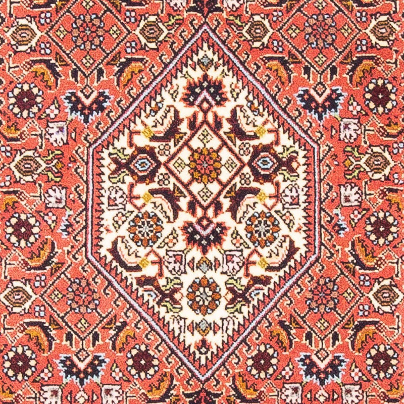 Alfombra persa - Bidjar - 150 x 81 cm - rojo claro