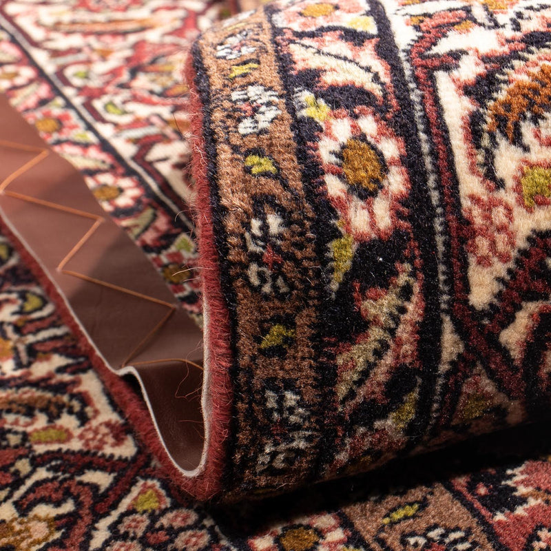 Alfombra persa - Bidjar cuadrado  - 200 x 195 cm - rojo claro