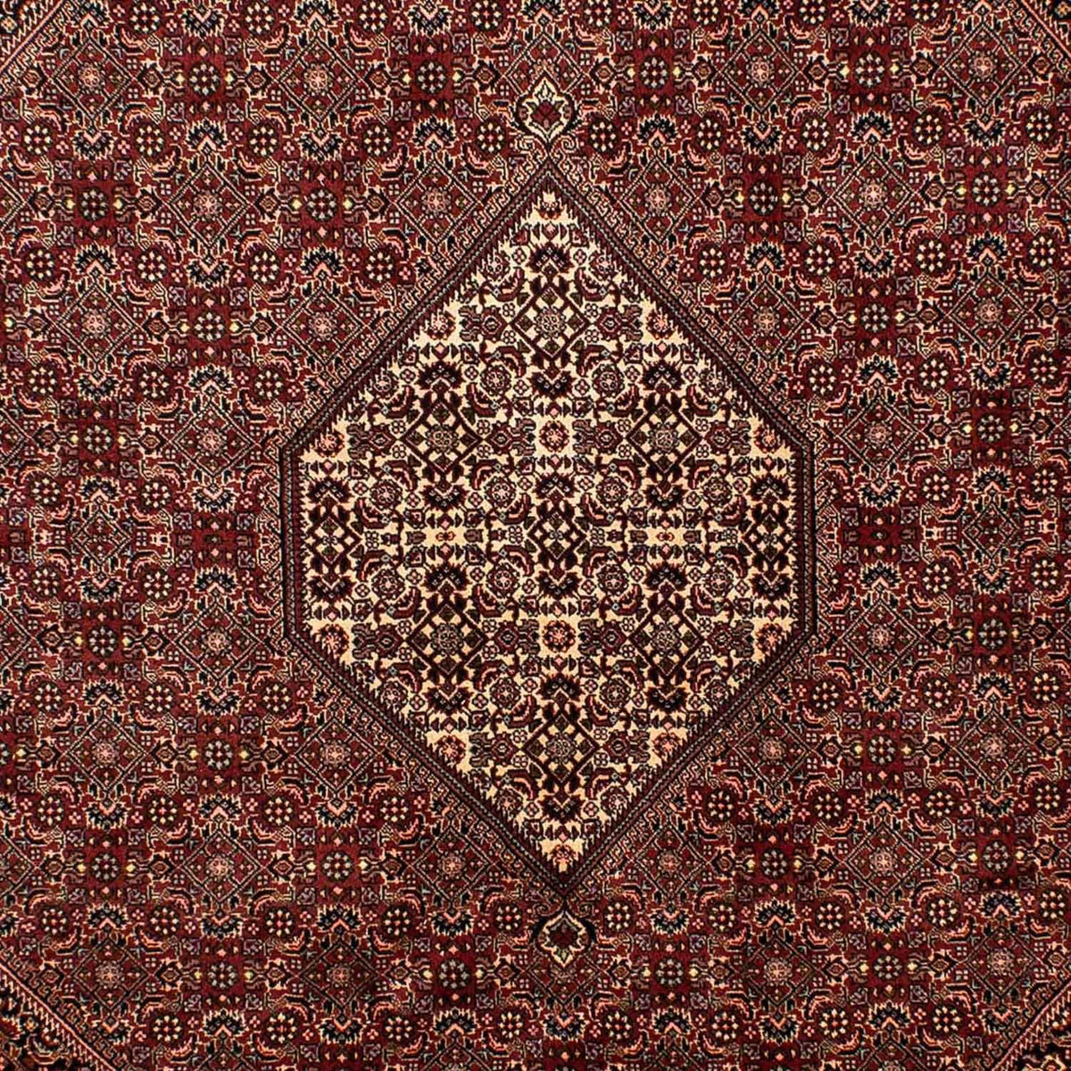 Alfombra persa - Bidjar - 284 x 199 cm - marrón