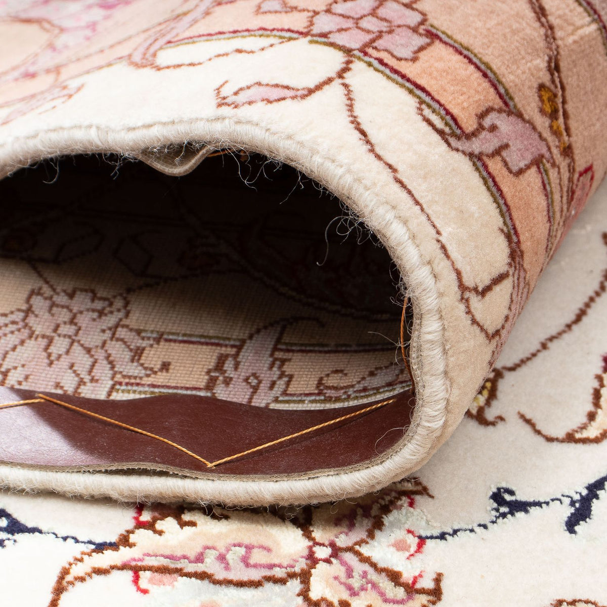 Alfombra Persa - Tabriz - Real cuadrado - 300 x 298 cm - beige