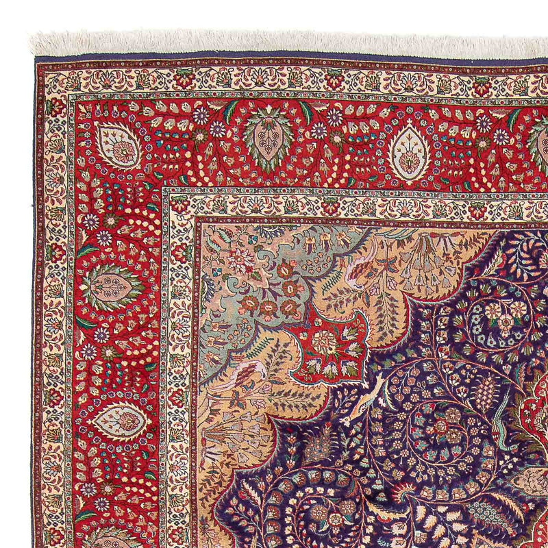 Alfombra Persa - Tabriz - Real - 374 x 296 cm - azul