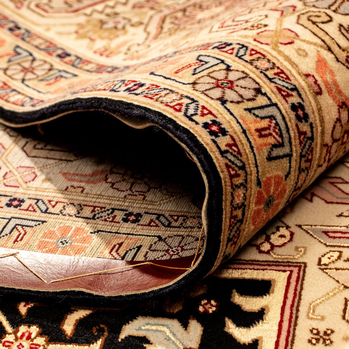 Alfombra Persa - Tabriz - Real - 360 x 254 cm - marrón claro