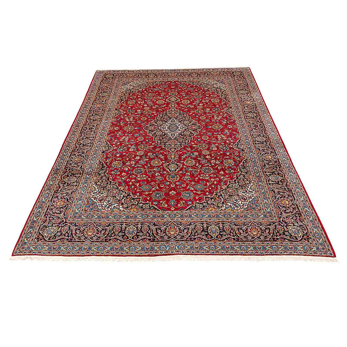 Alfombra persa - Keshan - 417 x 308 cm - rojo