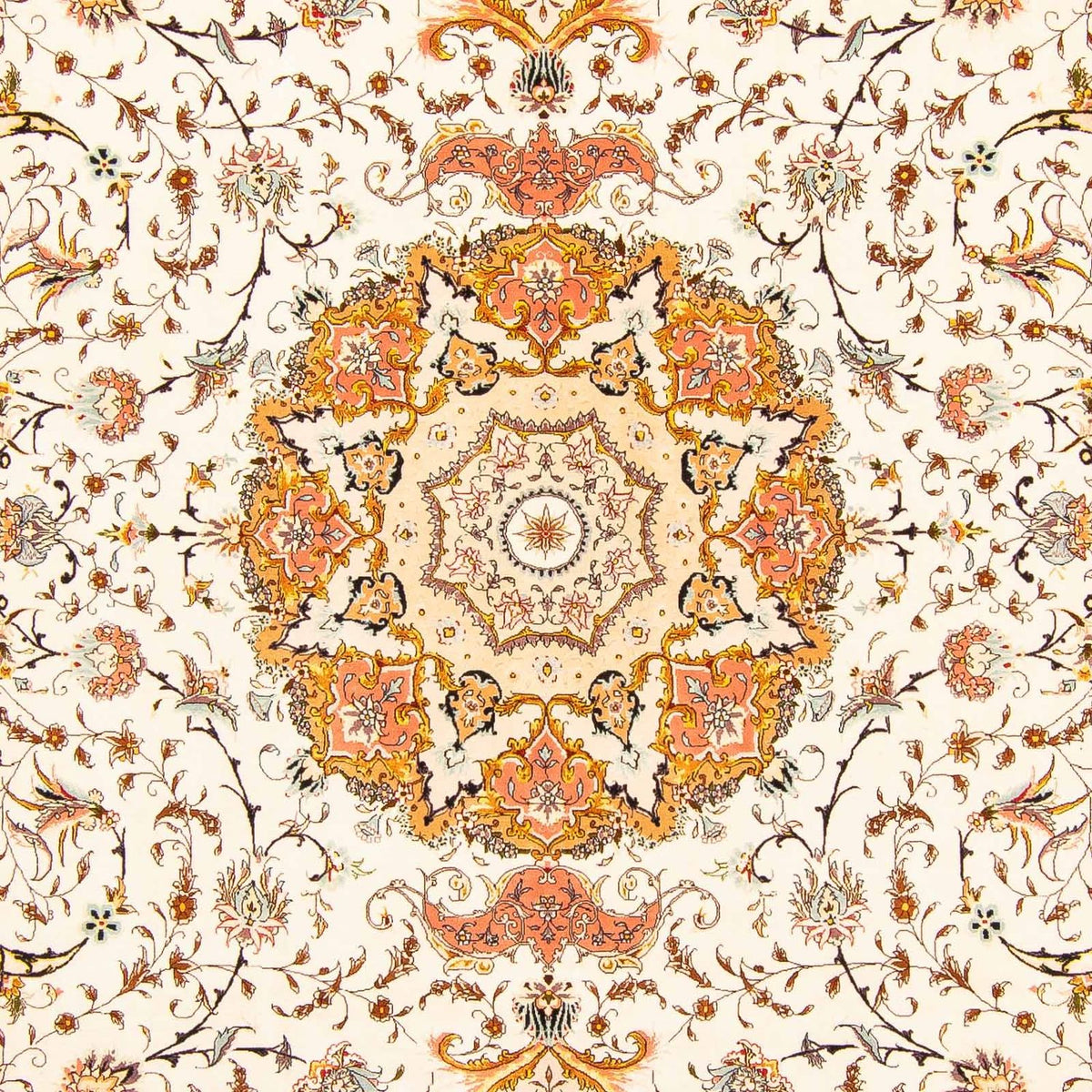 Alfombra Persa - Tabriz - Real - 403 x 298 cm - beige