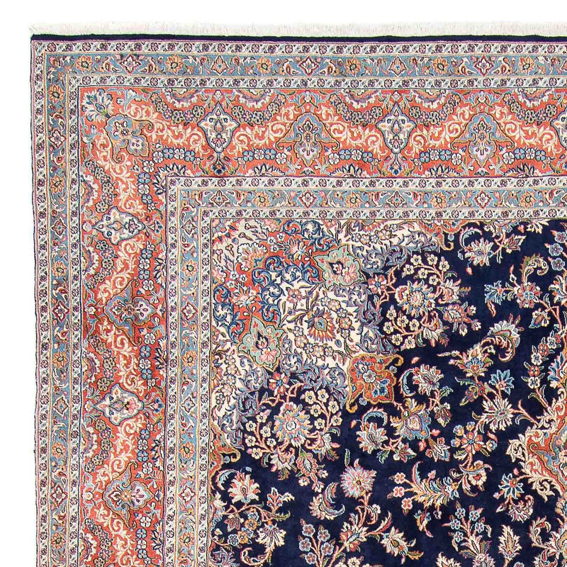 Alfombra persa - Real - 403 x 300 cm - azul oscuro