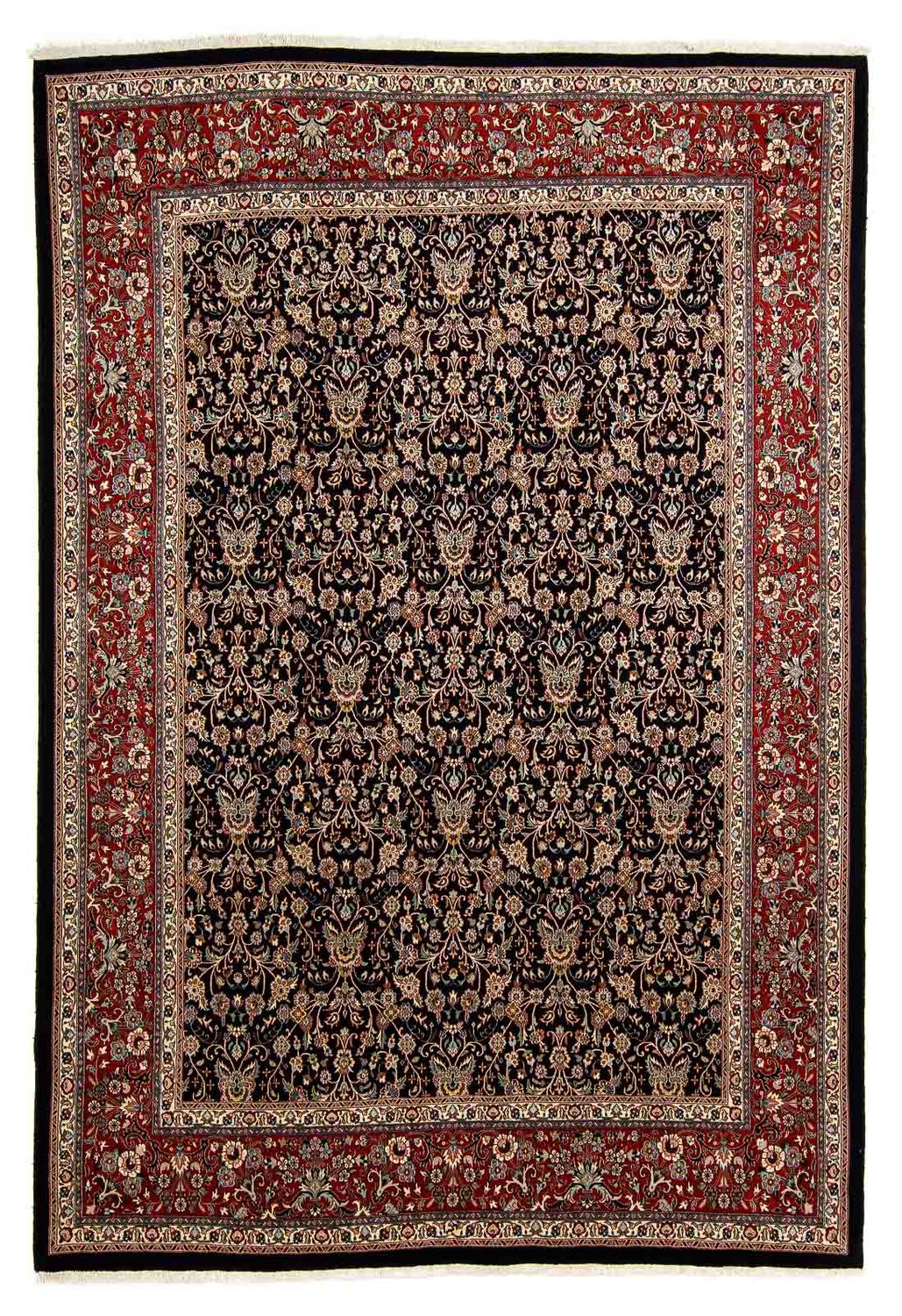 Alfombra persa - Clásica - 340 x 253 cm - azul oscuro