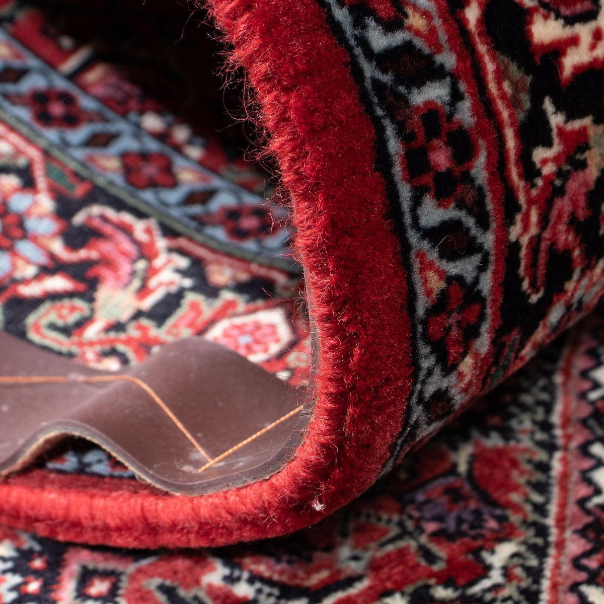 Alfombra de pasillo Alfombra persa - Bidjar - 210 x 75 cm - rojo