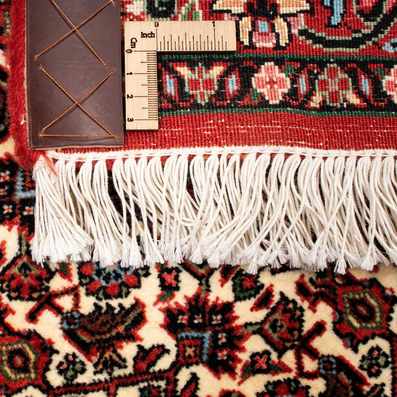 Alfombra persa - Bidjar - 258 x 200 cm - rojo oscuro