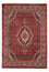 Alfombra persa - Bidjar - 233 x 168 cm - rojo oscuro