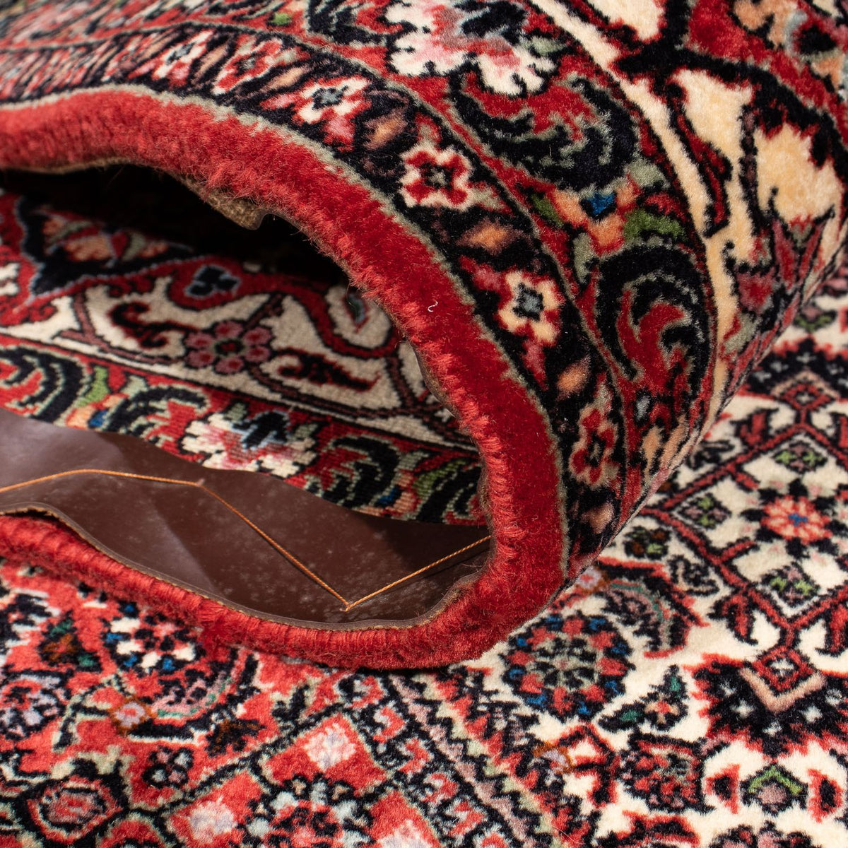 Alfombra persa - Bidjar - 302 x 204 cm - rojo claro