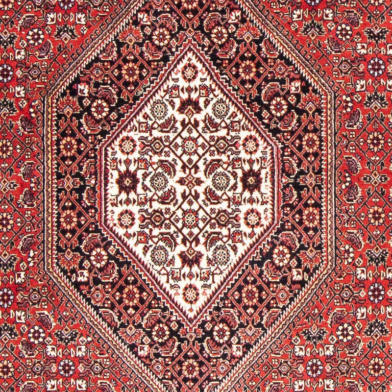 Alfombra persa - Bidjar - 178 x 109 cm - rojo