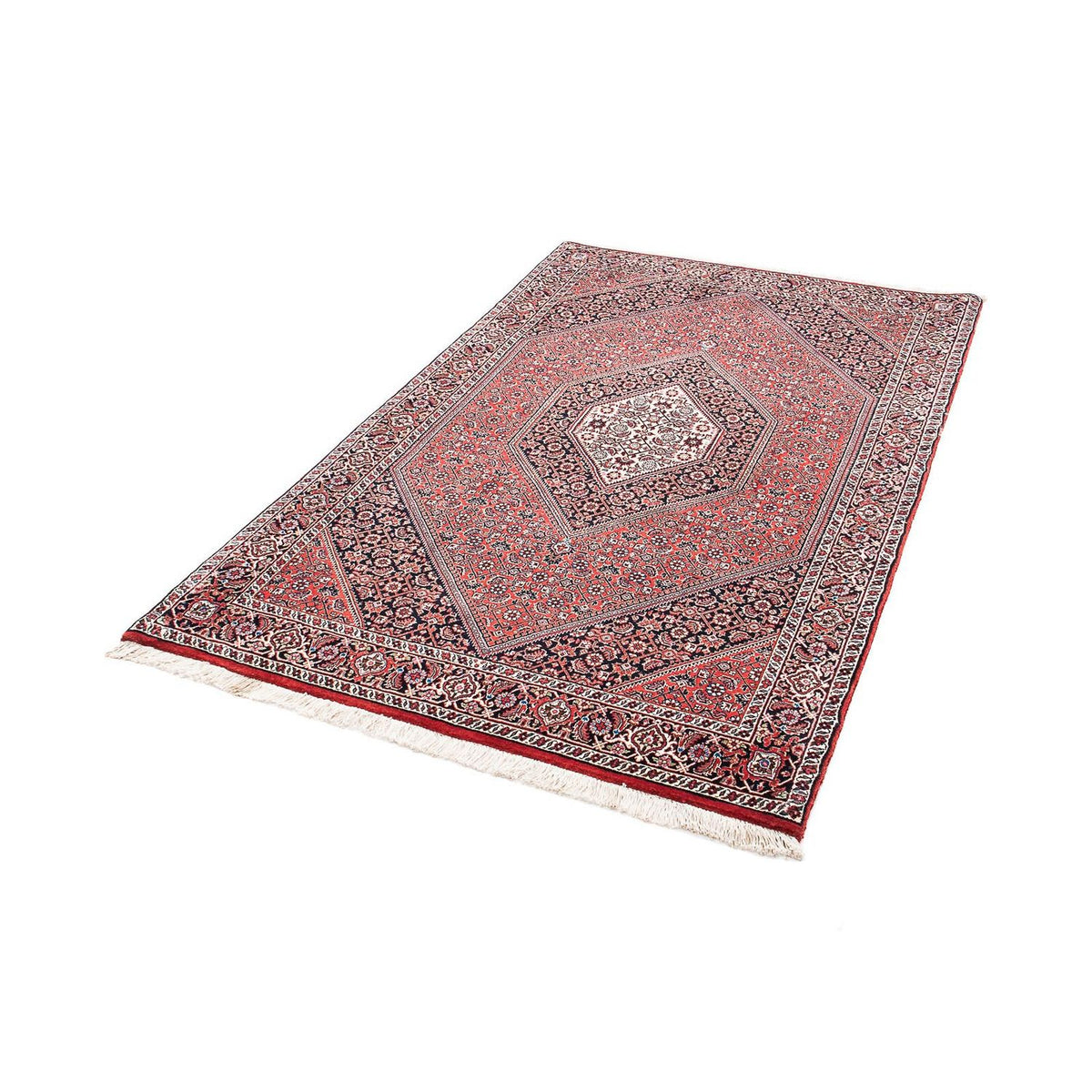 Alfombra persa - Bidjar - 178 x 109 cm - rojo