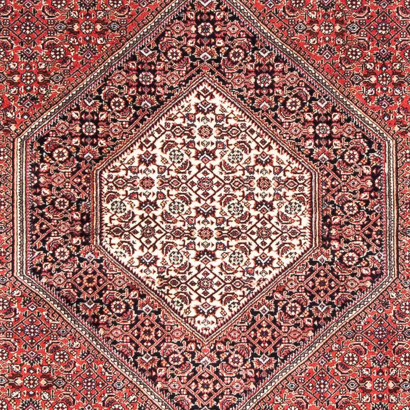 Alfombra persa - Bidjar - 174 x 110 cm - rojo claro