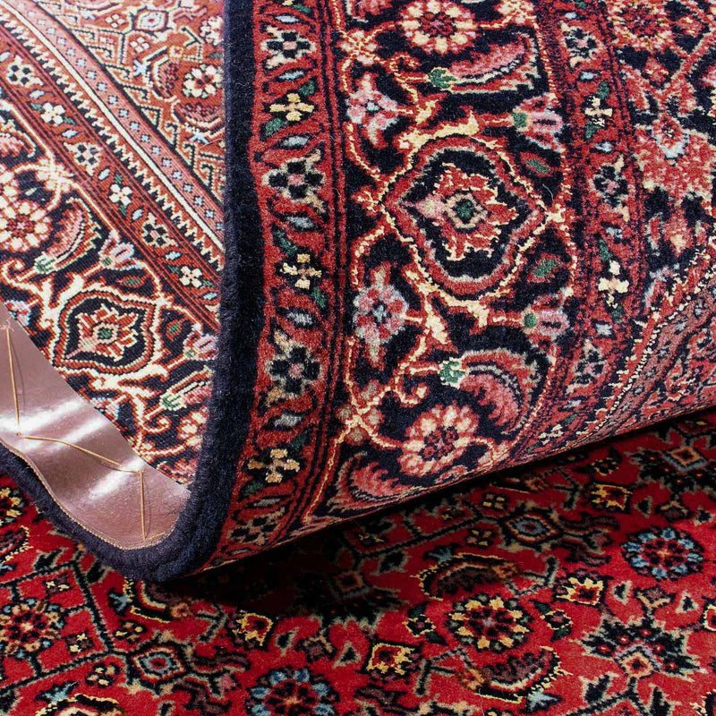 Alfombra de pasillo Alfombra persa - Bidjar - 187 x 107 cm - rojo