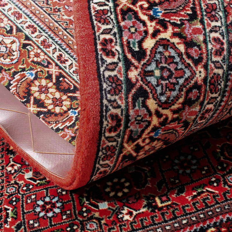 Alfombra persa - Bidjar - 175 x 108 cm - rojo