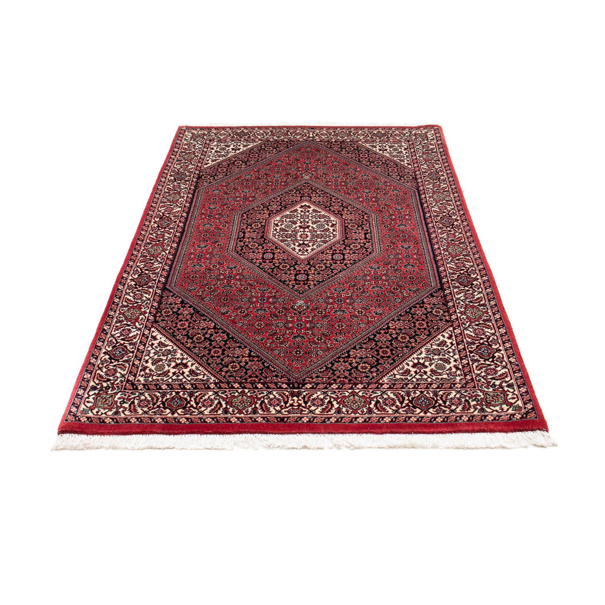 Alfombra persa - Bidjar - 173 x 106 cm - rojo