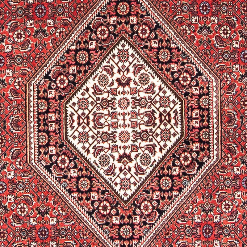 Alfombra persa - Bidjar - 174 x 110 cm - rojo claro