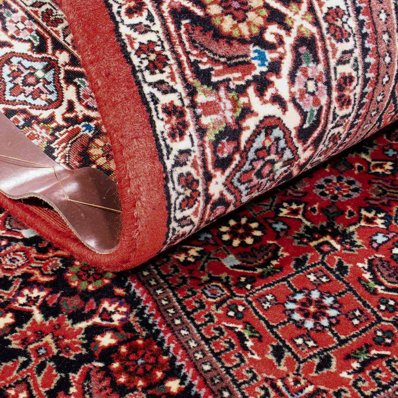 Alfombra persa - Bidjar - 175 x 110 cm - rojo