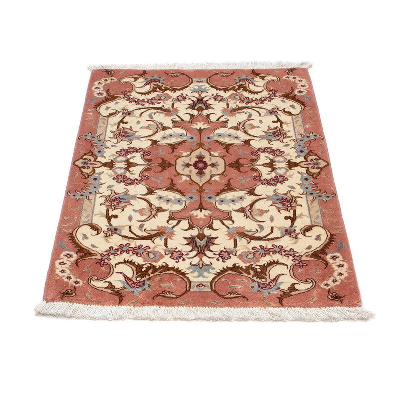 Alfombra Persa - Tabriz - Real - 90 x 61 cm - beige