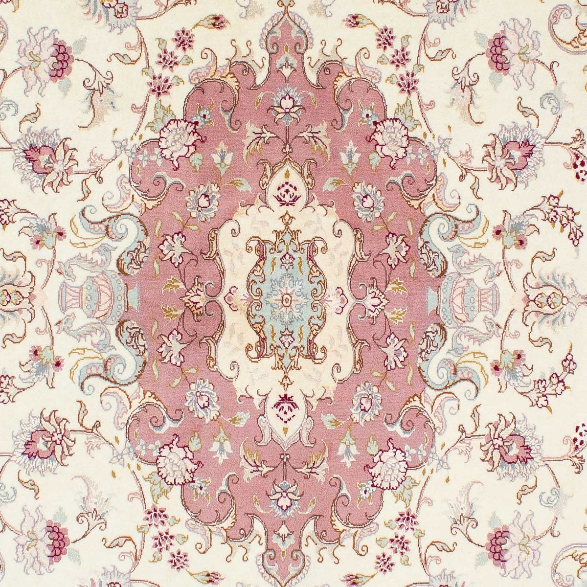 Alfombra Persa - Tabriz - Real - 248 x 165 cm - beige
