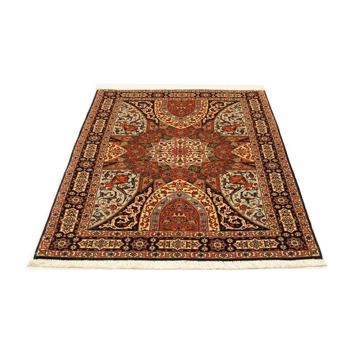 Alfombra Persa - Tabriz - Real - 153 x 100 cm - multicolor