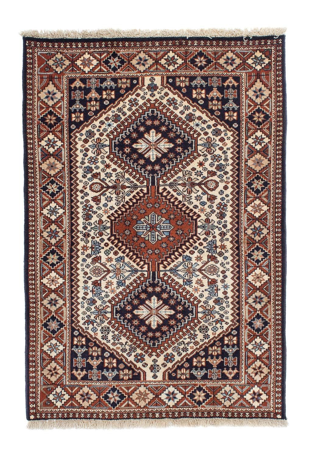 Alfombra persa - Nómada - 147 x 102 cm - beige