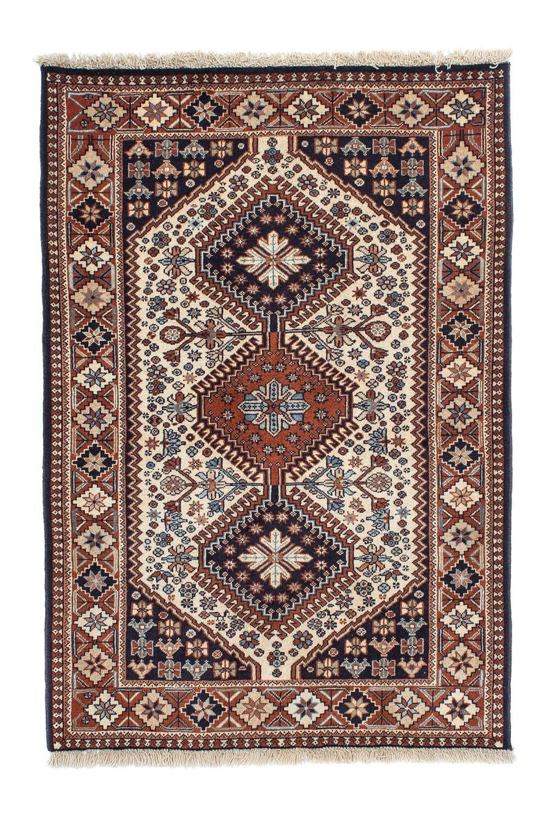 Alfombra persa - Nómada - 147 x 102 cm - beige