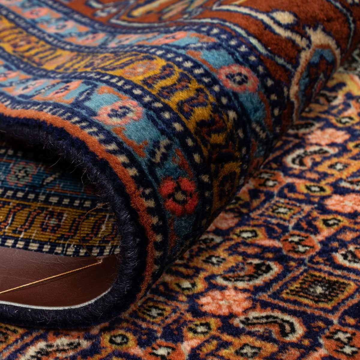 Alfombra persa - Nómada - 273 x 210 cm - marrón