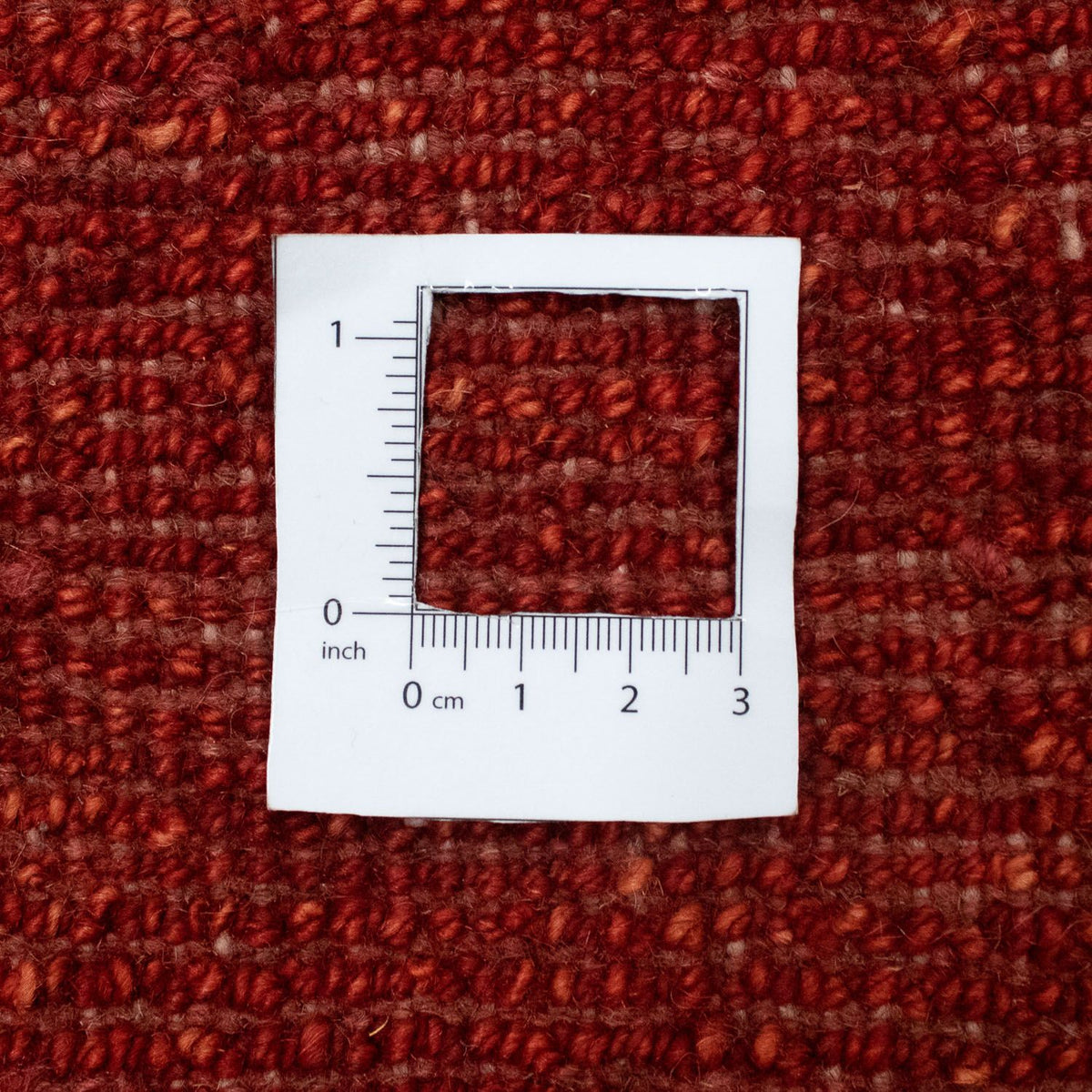 Alfombra de pasillo Alfombra Gabbeh - Persa - 206 x 85 cm - rojo