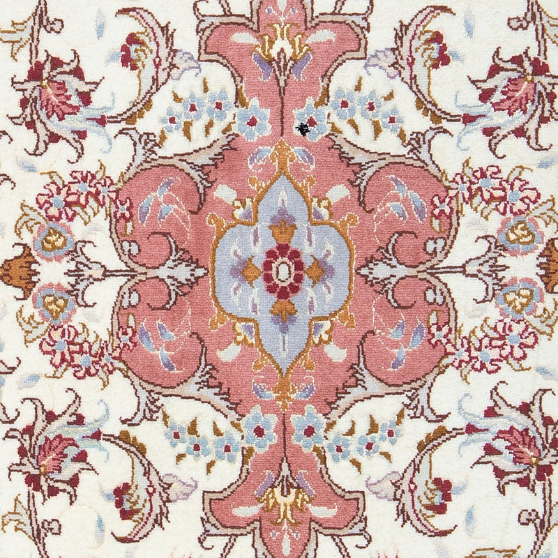Alfombra Persa - Tabriz - Real - 93 x 60 cm - beige