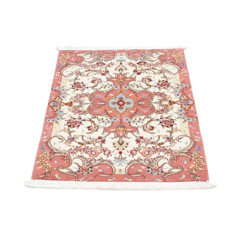 Alfombra Persa - Tabriz - Real - 93 x 60 cm - beige