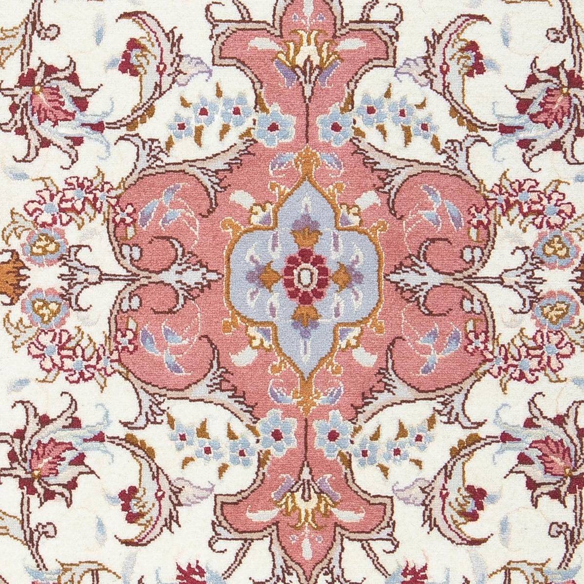 Alfombra Persa - Tabriz - Real - 92 x 60 cm - beige