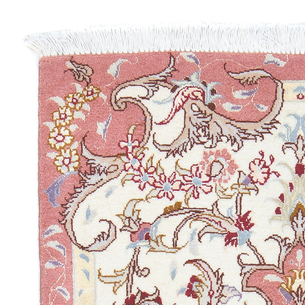 Alfombra Persa - Tabriz - Real - 92 x 60 cm - beige