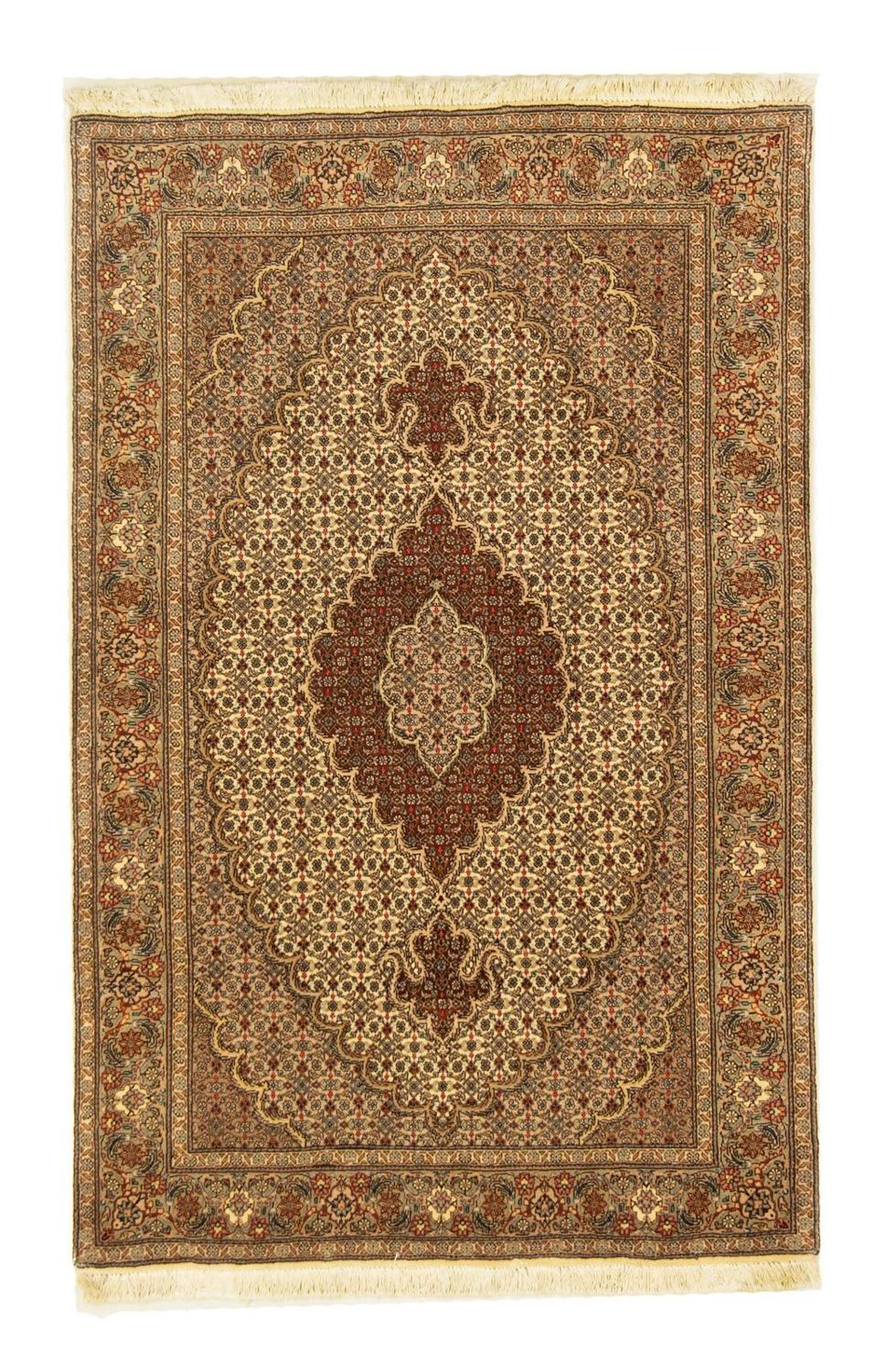 Alfombra Persa - Tabriz - Real - 165 x 103 cm - beige