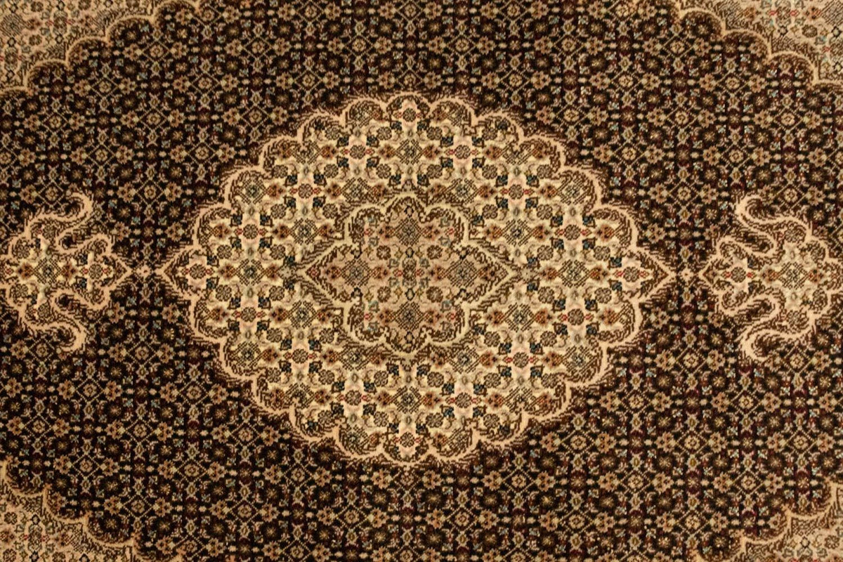 Alfombra Persa - Tabriz - Real - 162 x 100 cm - negro