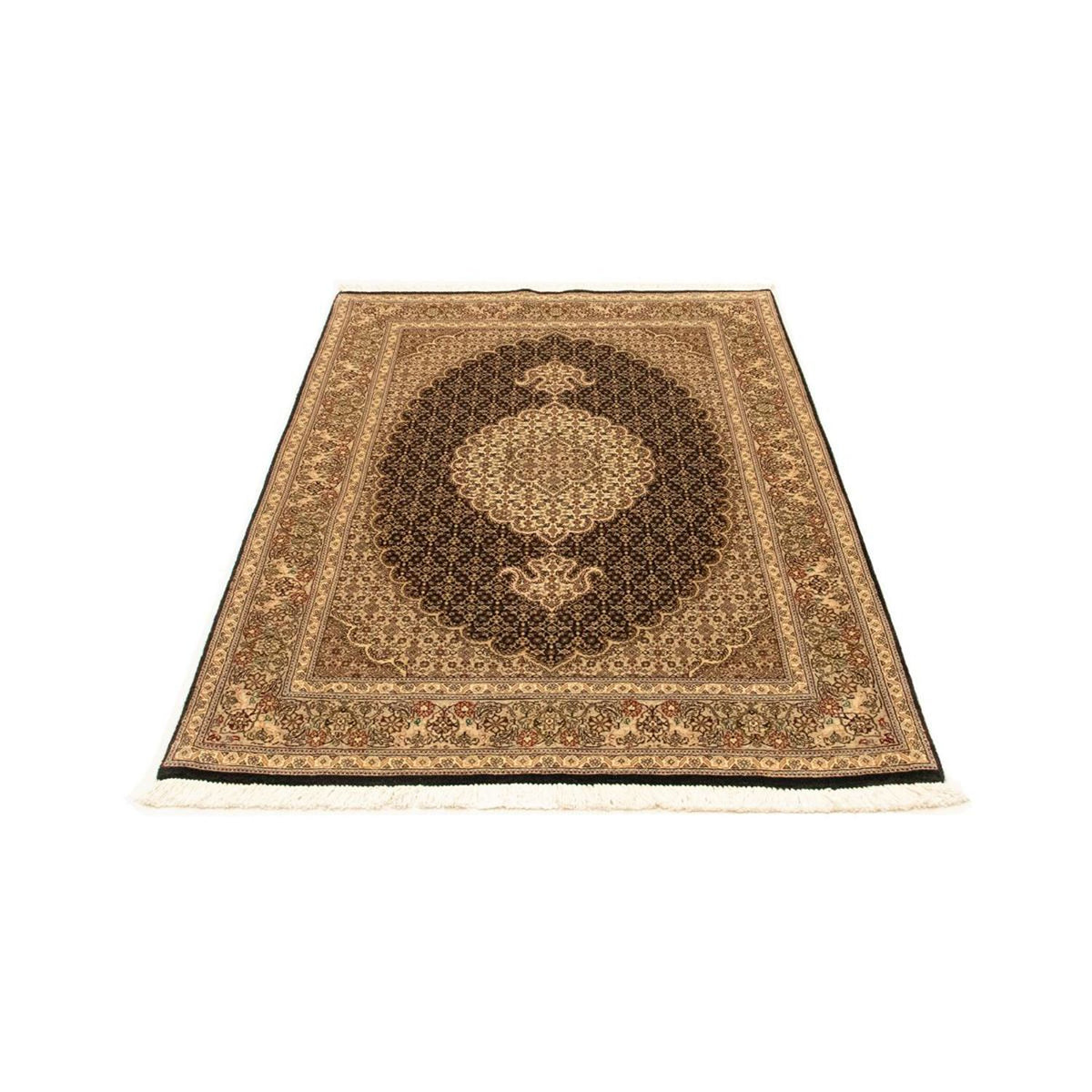 Alfombra Persa - Tabriz - Real - 162 x 100 cm - negro