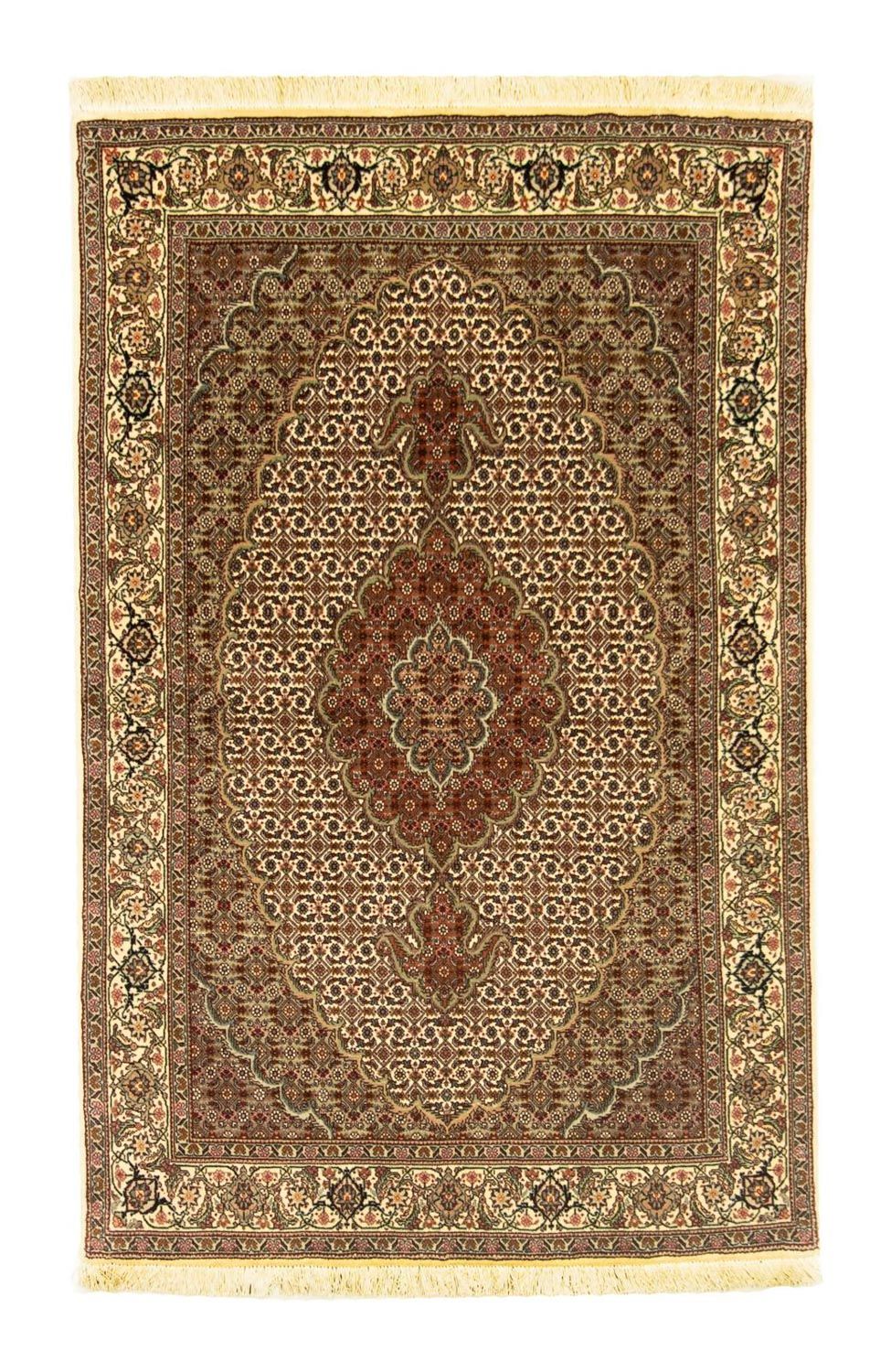 Alfombra Persa - Tabriz - Real - 154 x 100 cm - beige