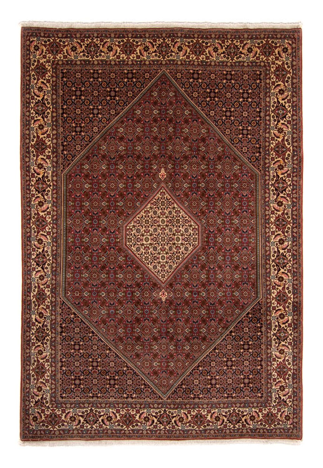 Alfombra persa - Bidjar - 356 x 243 cm - marrón