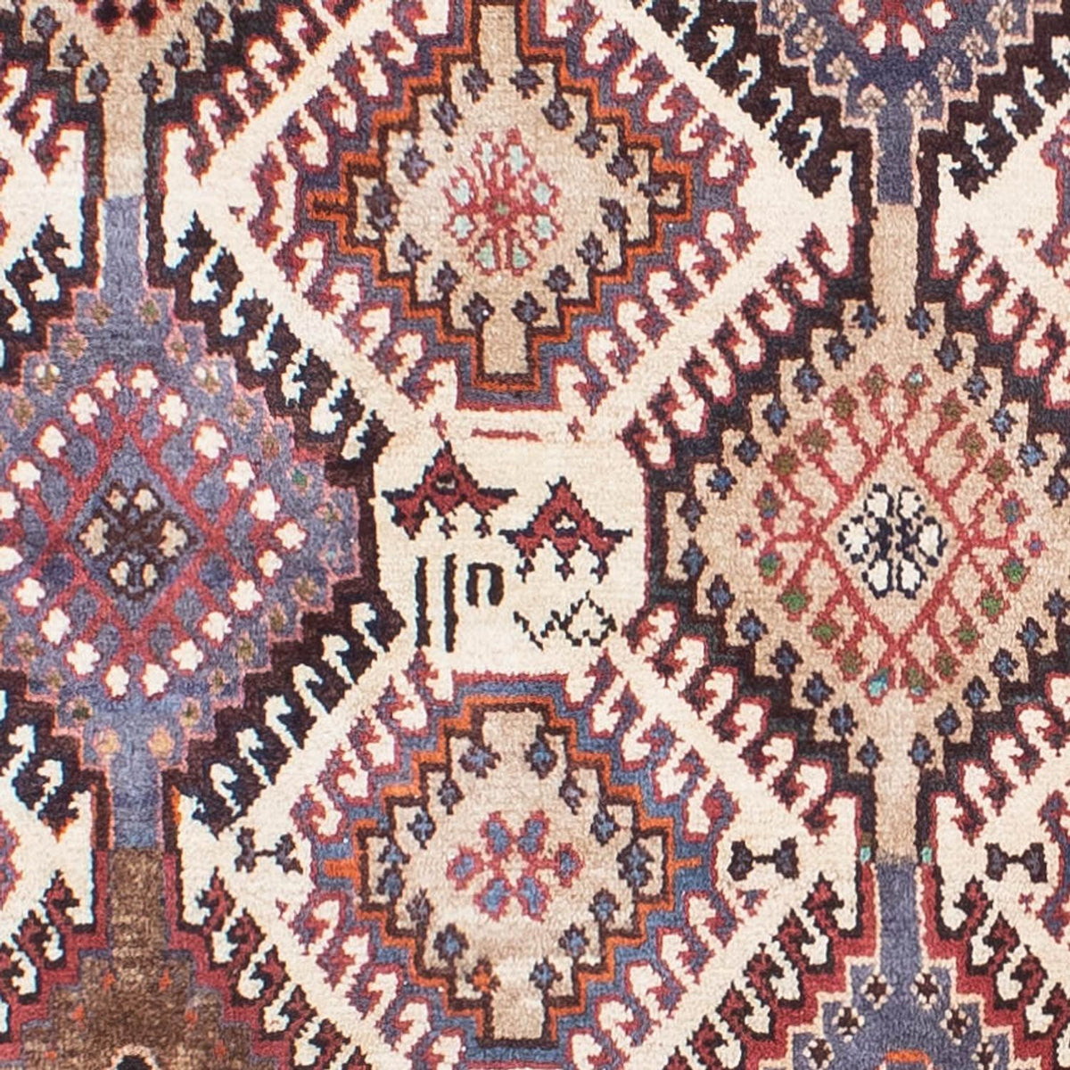 Alfombra de pasillo Alfombra persa - Nómada - 280 x 96 cm - multicolor
