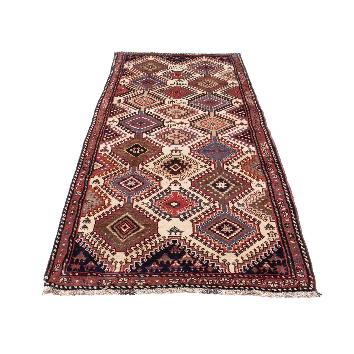 Alfombra de pasillo Alfombra persa - Nómada - 280 x 96 cm - multicolor