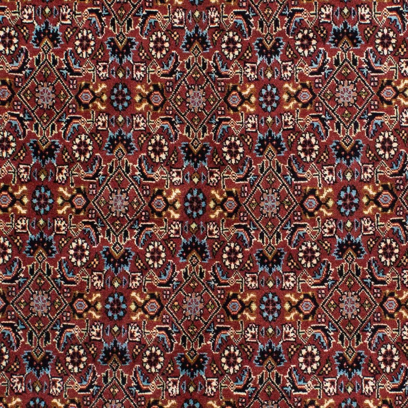 Alfombra persa - Bidjar - 210 x 139 cm - rojo