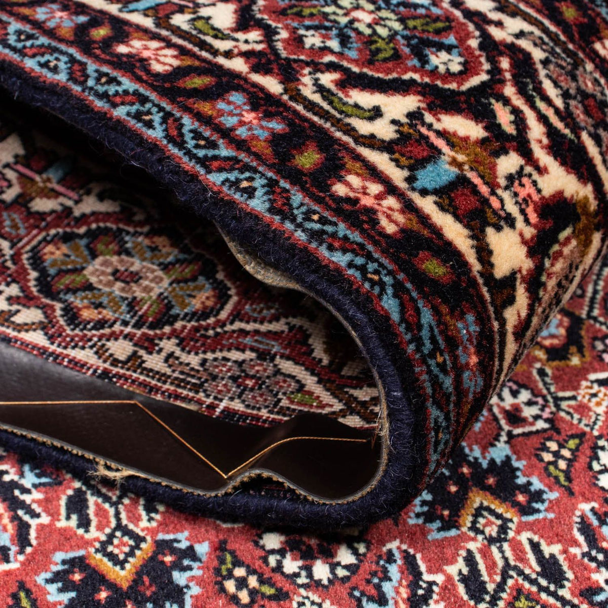 Alfombra persa - Bidjar - 210 x 139 cm - rojo