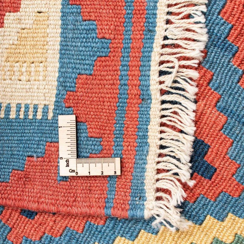 Alfombra Kelim - Oriental - 173 x 130 cm - azul
