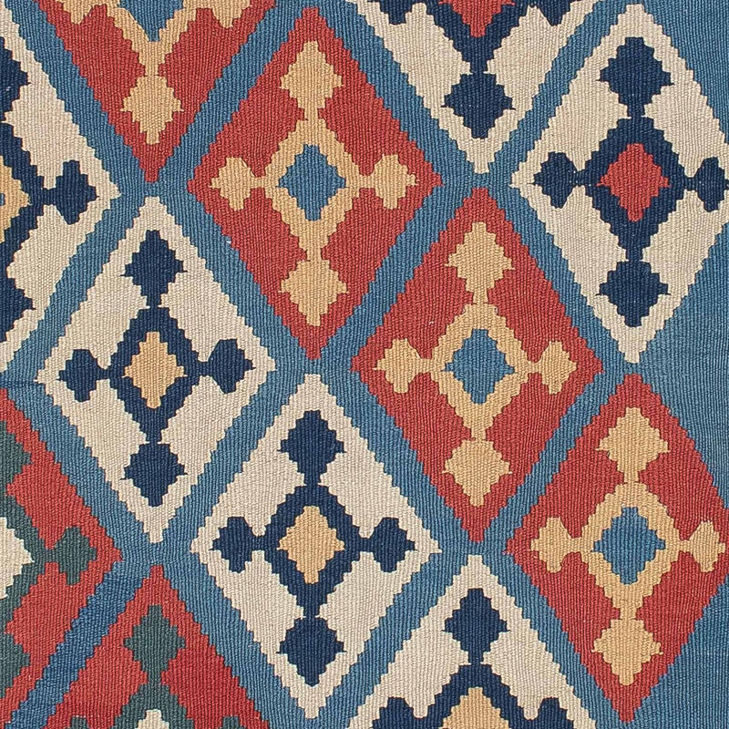 Alfombra Kelim - Oriental - 183 x 123 cm - azul