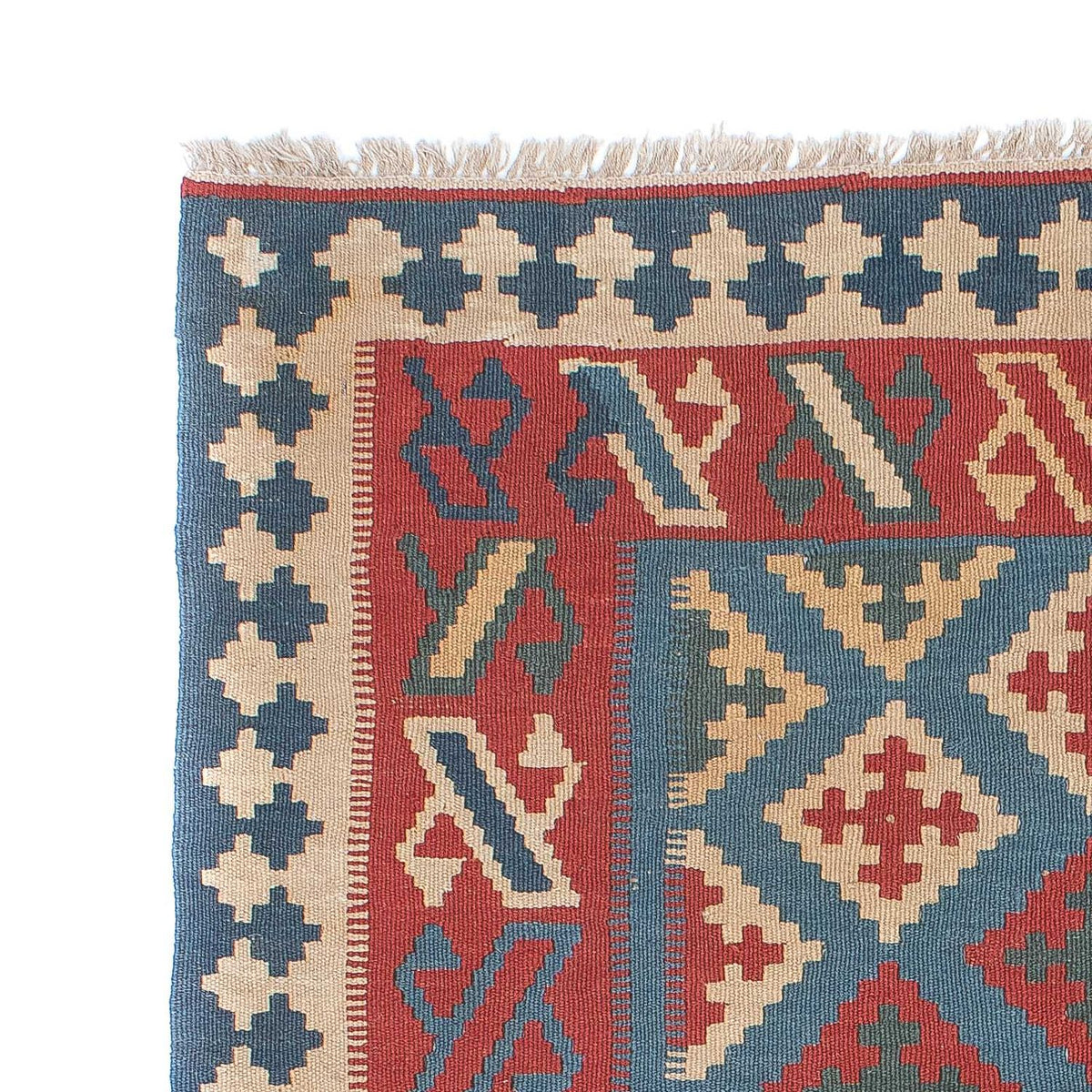 Alfombra Kelim - Oriental - 178 x 128 cm - azul