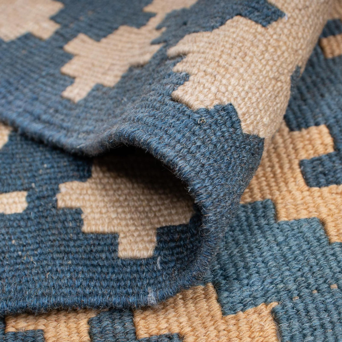 Alfombra Kelim - Oriental - 178 x 128 cm - azul