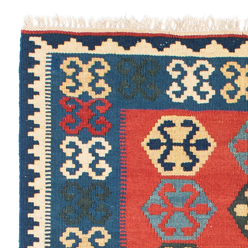 Alfombra Kelim - Oriental - 152 x 106 cm - rojo