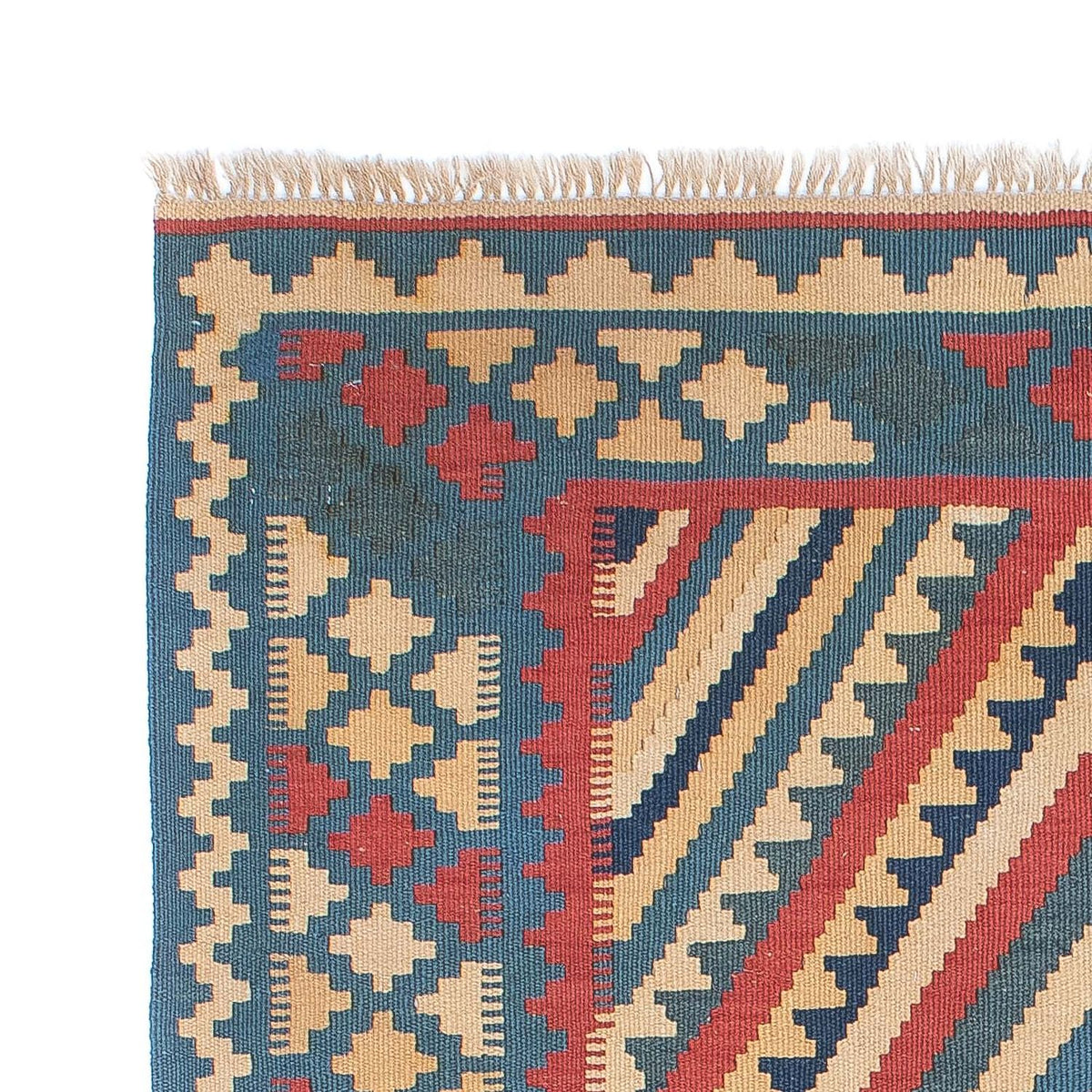 Alfombra Kelim - Oriental - 155 x 117 cm - azul